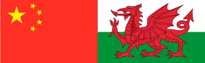 Welsh & Chinese Flags